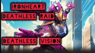 MCOC - Deathless Raid, Vanguard, Ironheart vs Deathless Vision