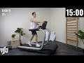 20 minutes tapis de course séance intense brulez 500 calories 🔥