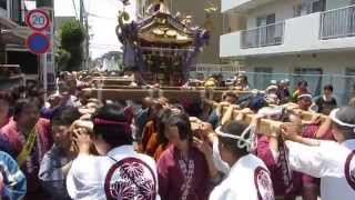 六郷神社例大祭・神輿巡行 2015/06/07_5の3