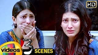 Shruti Haasan Turns Wild | 3 Telugu Movie Scenes | Dhanush | Sivakarthikeyan | Anirudh