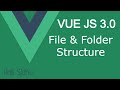 Vue JS 3 tutorial #4 File and Folder Structure