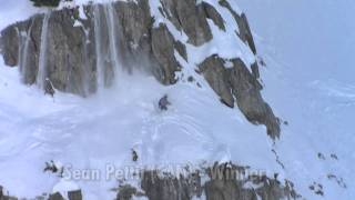 Insane skiing in the backcountry - Red Bull Linecatcher 2011 - France