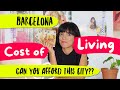 Barcelona COST of LIVING | 2024! 😱 Can you afford this city???