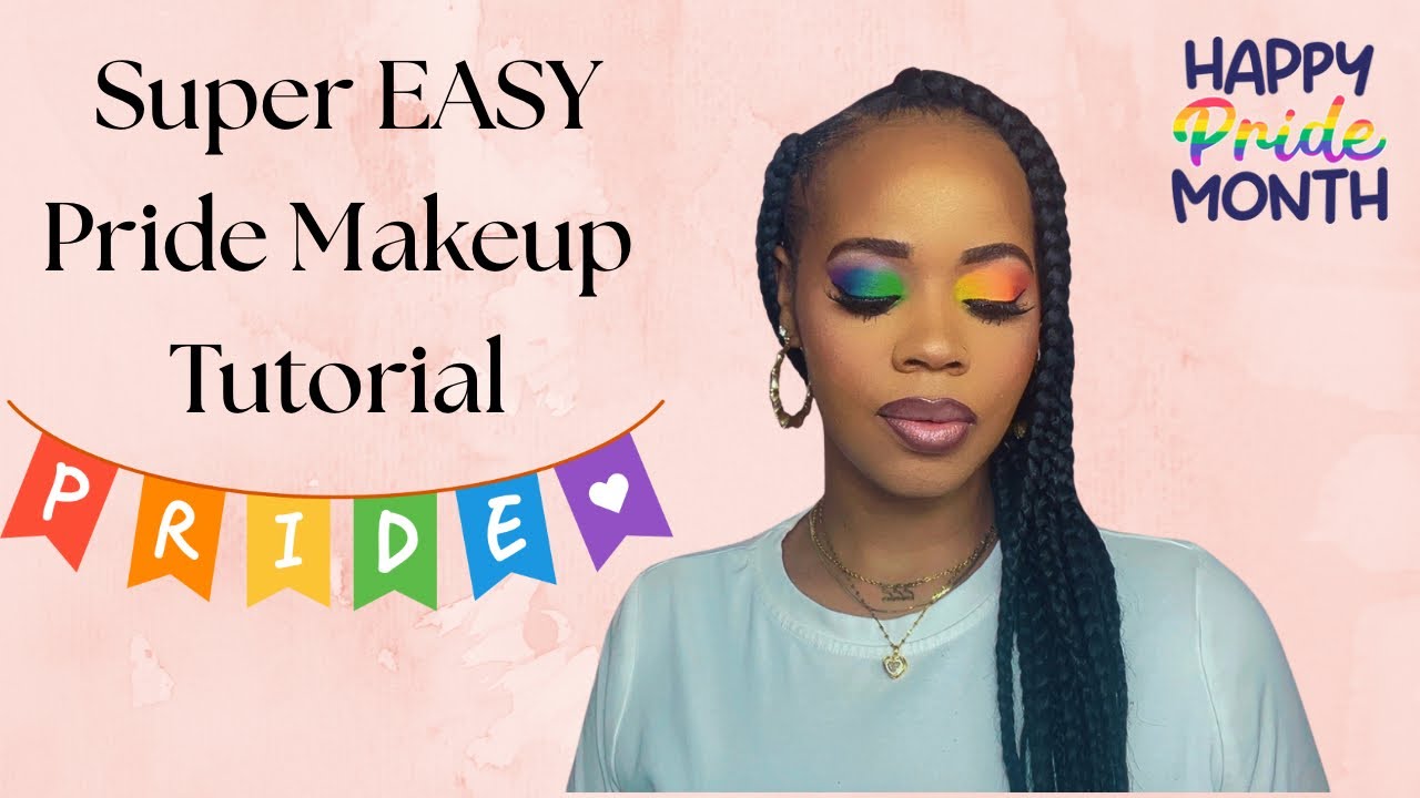 Easy Pride Makeup Tutorial Youtube