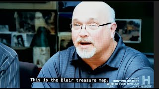 The Curse of Oak Island: Blair Treasure Map