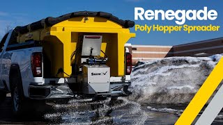 SnowEx® Renegade™ Poly Hopper Spreader