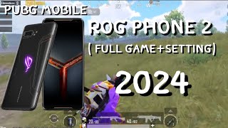 ROG Phone 2 l Test2024 l PUBG Mobile l Setting