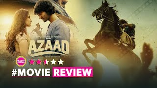 Azaad Movie Review in Hindi | Ajay Devgn | Aaman Devgan | Rasha Thadani | Piyush Mishra