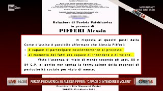 Perizia psichiatrica su Alessia Pifferi: "Capace di intendere e volere" - Ore 14 del 26/02/2024