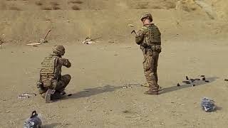 British soldiers firing a 37mm Baton Gun in Afghanistan I am the left handed soldier - 2019/2020