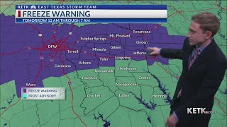 Thursday Midday Forecast: 11/18/21