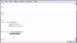 Python Programming Tutorial 35 Overwrite Variable on Sub