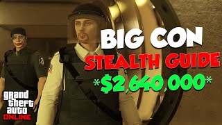 *UPDATED* 2 PLAYER HARD STEALTH GUIDE (Big Con, Gruppe Sechs) | GTA Online Casino Heist Walk-through