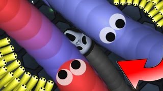WORLD RECORD 6,000,000+ MASS SLITHER.IO HACK!! - New Mods Slither.io Invisible Scary Skin Gameplay