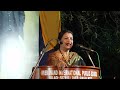 sandhya shenoy speech during celebration of founder s day shri. m. n. patil svvs bilagi