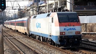 2019/12/15 【韓国】 京釜線 ムグンファ号 8200形 8280号機 鷺梁津駅 | KORAIL: Mugunghwa with Class 8200 #8280 at Noryangjin