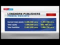 Longhorn Publishers' revenue grows by 17 per cent | Business Today 27th November 2018