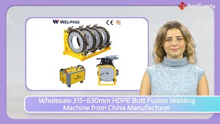 Wholesale 315-630mm HDPE Butt Fusion Welding Machine from China Manufacturer