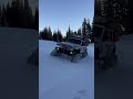 Track Jeep Snow wheeling and camping ! 😧