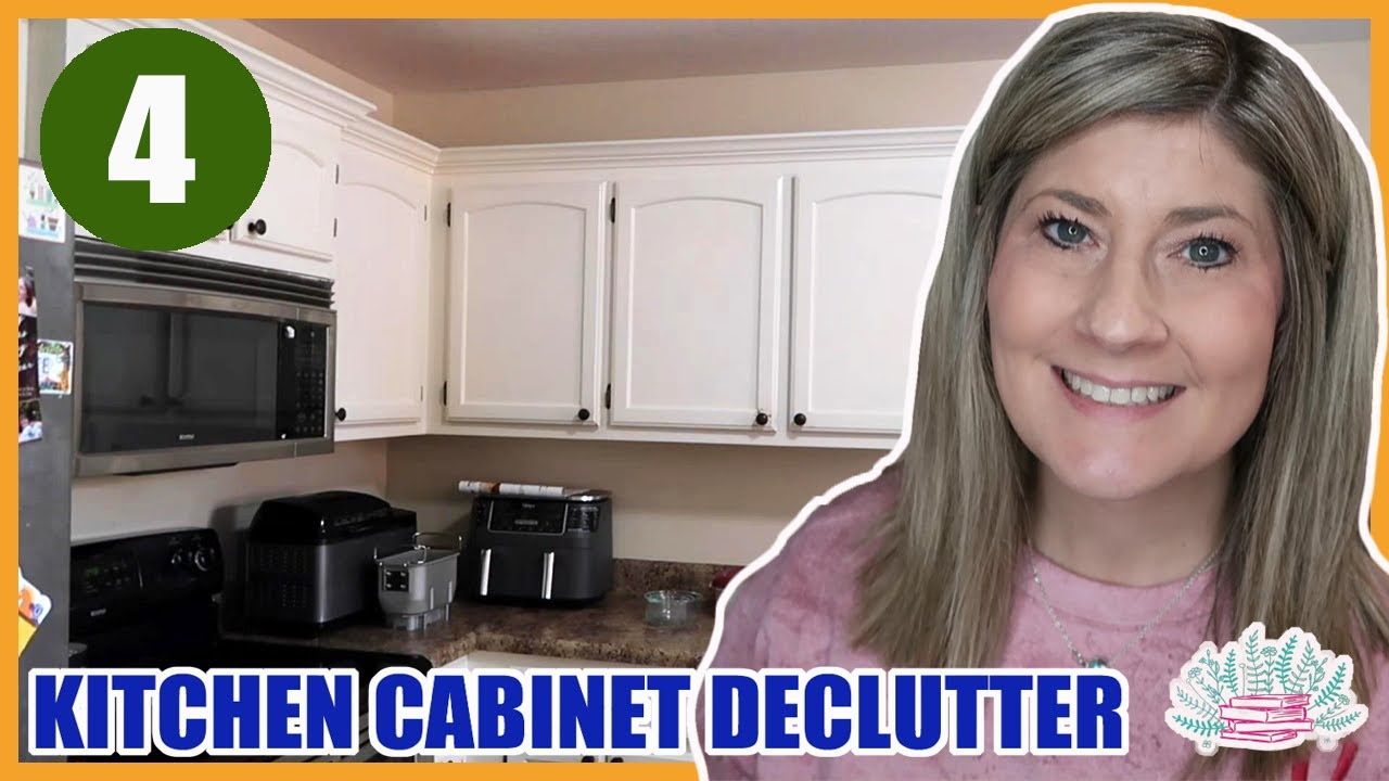Kitchen Cabinet Declutter Part 4 Youtube