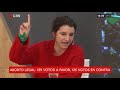 el debate por el aborto legal llega al senado vanina biasi debate en c5n