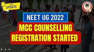 MCC COUNSELING - REGISTRATION STARTED