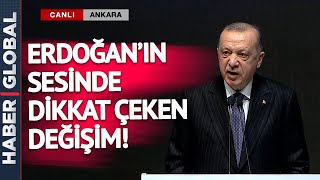 Erdoğan'ın Sesinde Dikkat Çeken Değişim! Sebebini Kendisi Açıkladı