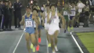 世田谷記録会5000m18組 木村理来(東海大)14:00.32　2017.9.30