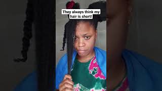 Shrinkage!!! What Shrinkage looks like on 4c hair #SHORTS