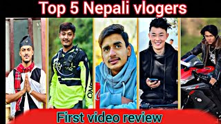 TOP 5 Vloggers first video In Nepal || Nepali Vloggers first video | mrb | Ratan Karki | Anil Sunar,