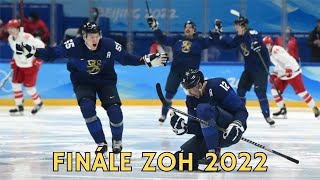 Finále ZOH 2022 ● Finsko vs Rusko 2:1 ● Peking