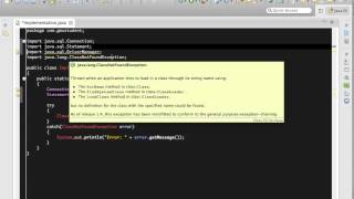 JDBC Tutorial - P4 - Connect To Database