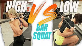 HIGH VS. LOW BAR SQUAT (Which is Better?)