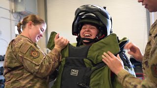 Tampa Chamber collegiate leaders tour MacDill AFB EOD