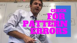 Checking for pattern errors