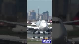 The Queen on Coronation Day! Lufthansa Boeing 747 Lands at YYZ