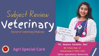 Subject Review ।। Veterinary ।। Doctor Of Veterinary Medicine (Agri Admission Test 2021-22)