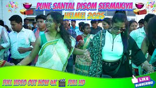 PUNE SANTAL GET TOGETHER 2025 | SANTALI TRADITIONAL DANCE 2025 | 4k 🎬 FULL HD