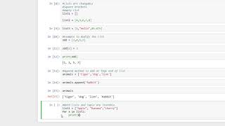5. Lists ,Tuple and Dictionary - Python for Data Science Machine learning Deep Learning