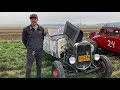 joey ukrop and his model a roadster at the 2021 north palm speed drags.