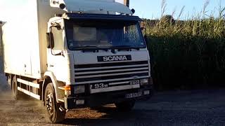 Britannia Export - RECENTLY SOLD: Left hand drive Scania 93M 220 box lorry.