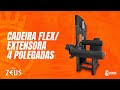 CADEIRA FLEXORA - linha Zeus 4 Polegadas Horse Fitness