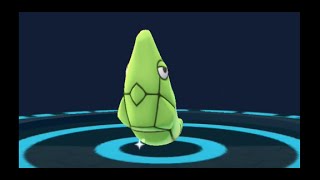 Pokemon GO !! 綠毛蟲/鐵甲蛹 Metapod evolution from Caterpie 寶可夢 進化