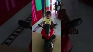Dhoom Machale song || Baby Motorbike #short vidio || chote miya aman