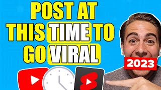 The BEST Times To Post on YouTube To GO VIRAL in 2024 (not what you think)