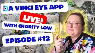 Da Vinci Eye App With Charity Low Ep:12 ( Portrait of Blonde in Pink Part1: 1 )