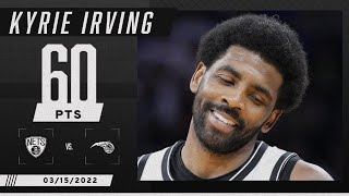 Kyrie Irving BREAKS Nets' record with 60 PTS 😳