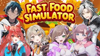 【#ゲーム配信】ファーストフード店でポテト売りまくる！！！🍟【#FastFoodSimulator 】