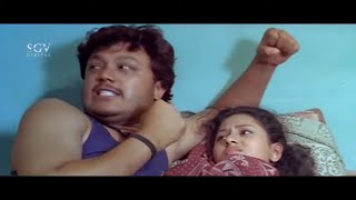 Boys Disturbs Ganesh and Amulya In Hostel | Comedy Scene | Cheluvina Chitthara Kannada Movie | Komal