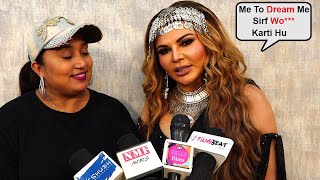 Rakhi Sawant Double Meaning Talks In front Of Media @ Her New Song Launch DREAM MEIN ENTRY